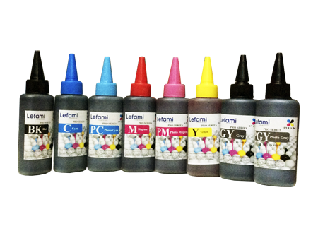 mực bơm canon 8 màu lefami