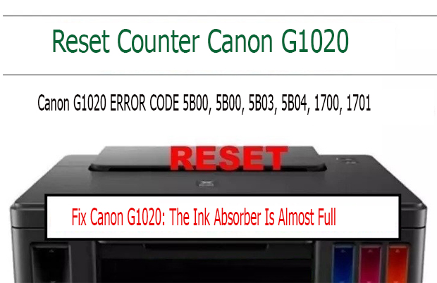 phần mềm reset canon g1020 mới nhất
